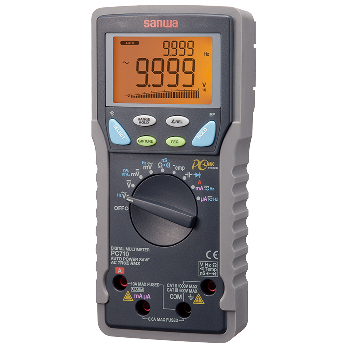 Sanwa PC-710 Digital Multimeter with True RMS